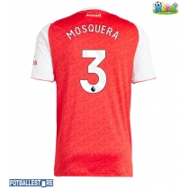 Arsenal Cristhian Mosquera #3 Hjemmedrakt 2025-26 Kortermet